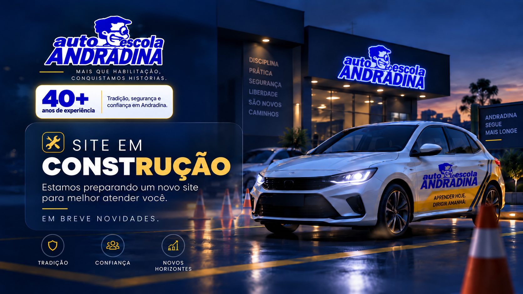 Autoescola Andradina - Site em construção